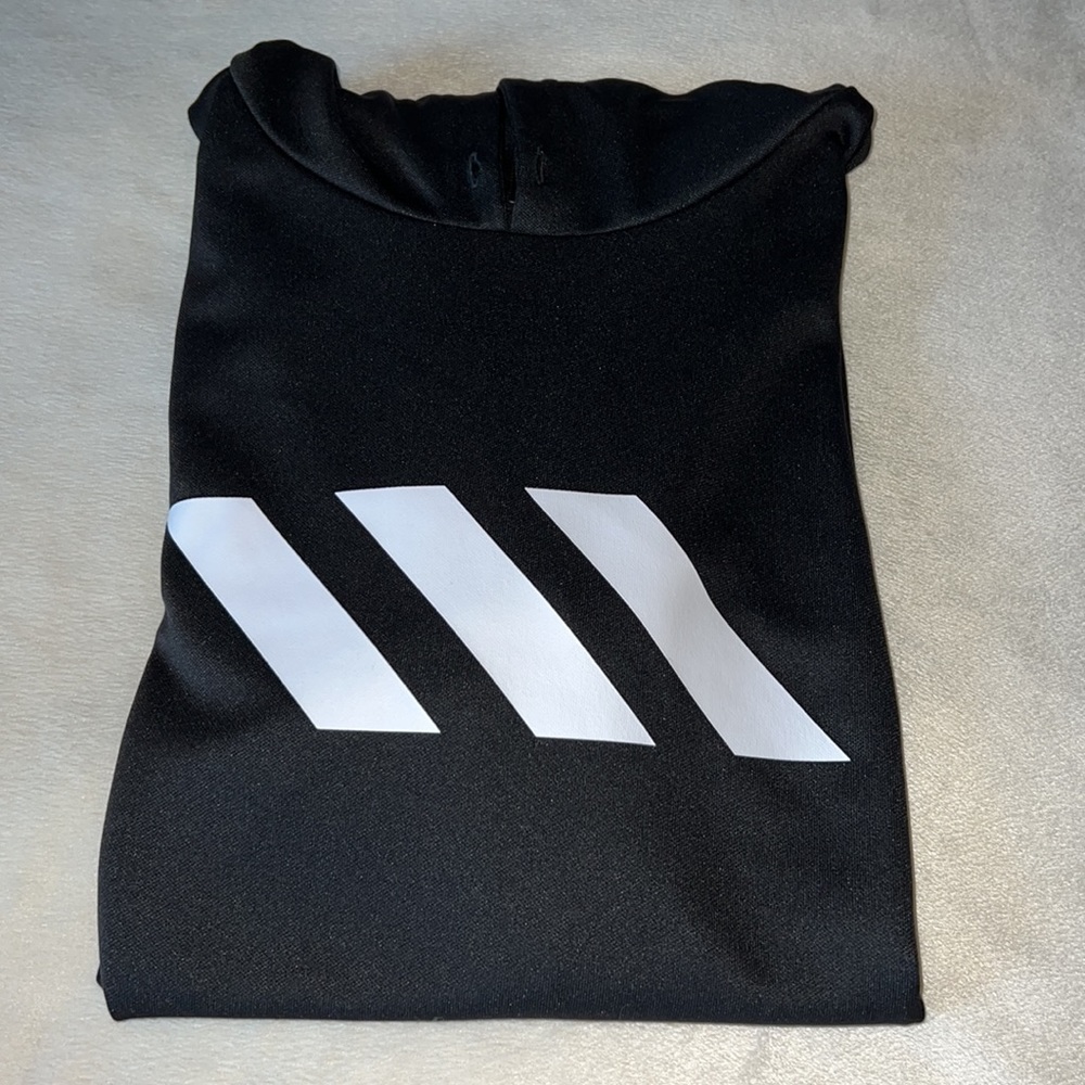 Adidas Short Sleeve Hoodie Shirt Size Small